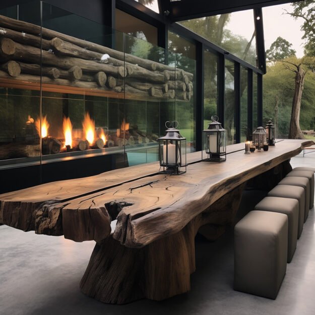 Stunning Glass River Table for Your Elegant Home
