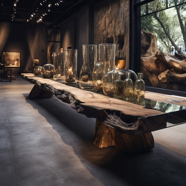 Stunning Glass River Table: A Showstopper for Your Home