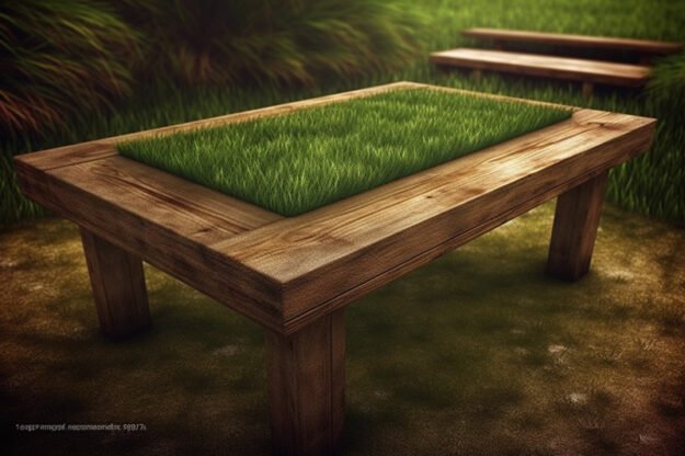 Elegant Wood Organic Table: A Masterpiece in Nature!