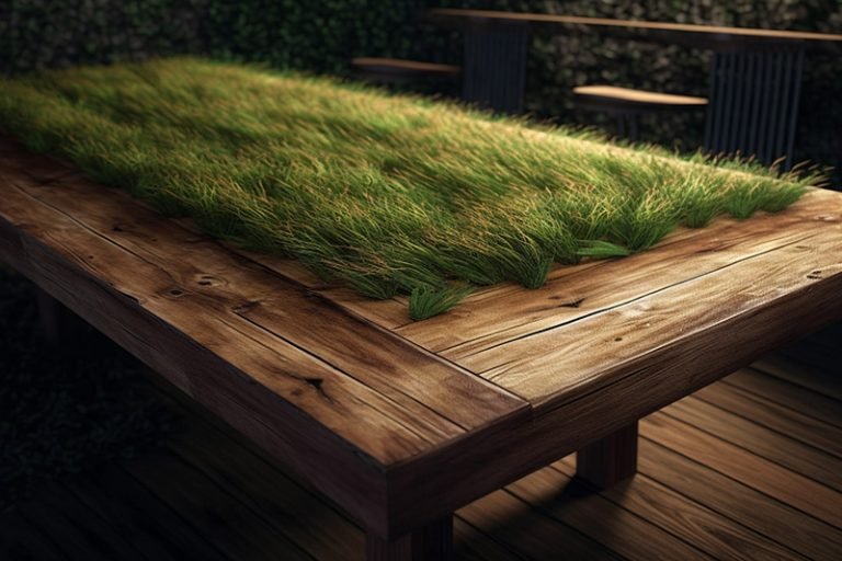 Wood Organic Table