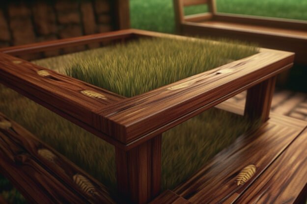 Wood Organic Table: