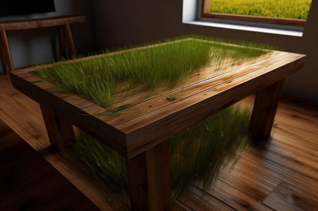 Wood Organic Table