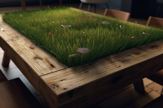 Wood Organic Table