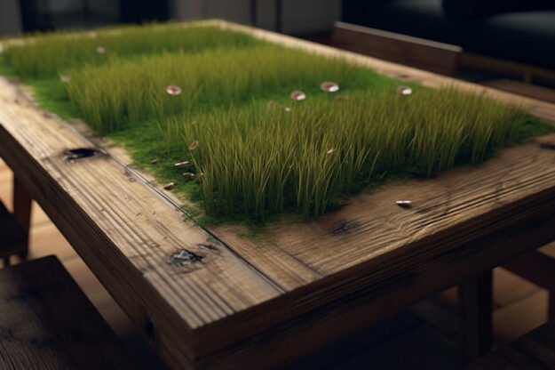 Captivating Wood Organic Table: A Statement of Natural Elegance