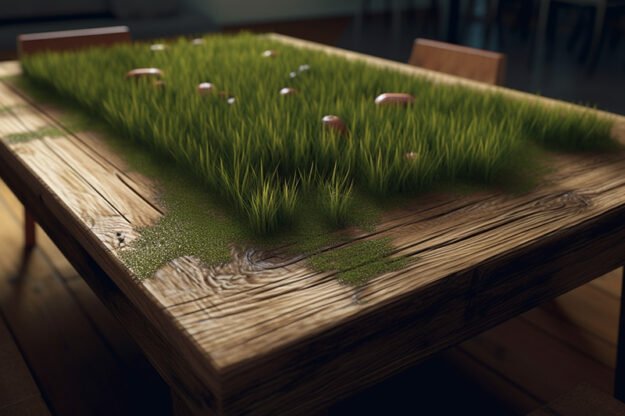 Wood Organic Table