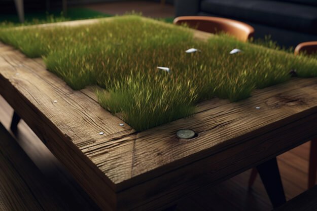 Wood Organic Table