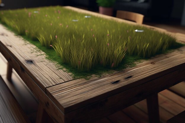 Wood Organic Table
