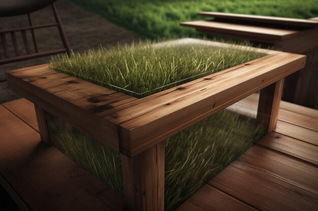 Wood Organic Table
