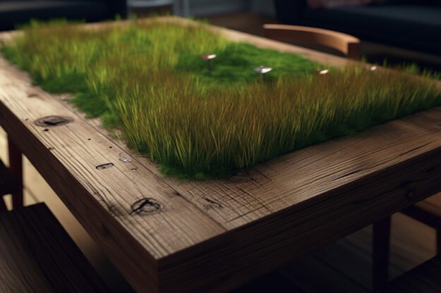 Wood Organic Table