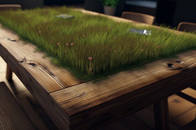Wood Organic Table