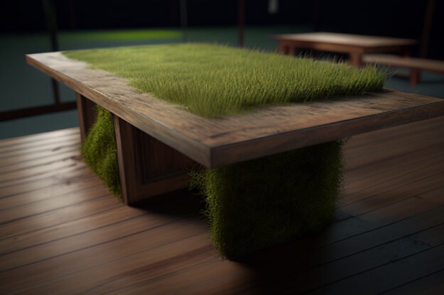 Wood Organic Table