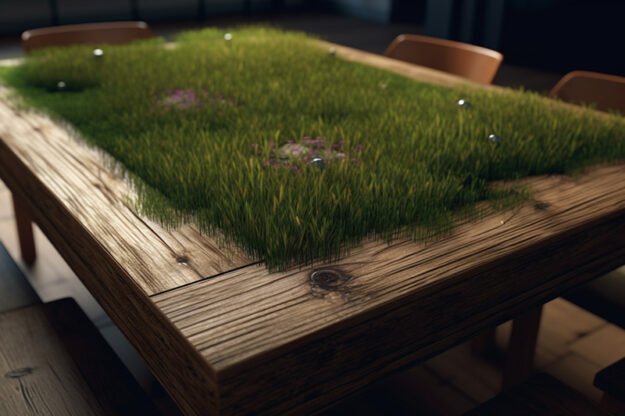 Wood Organic Table