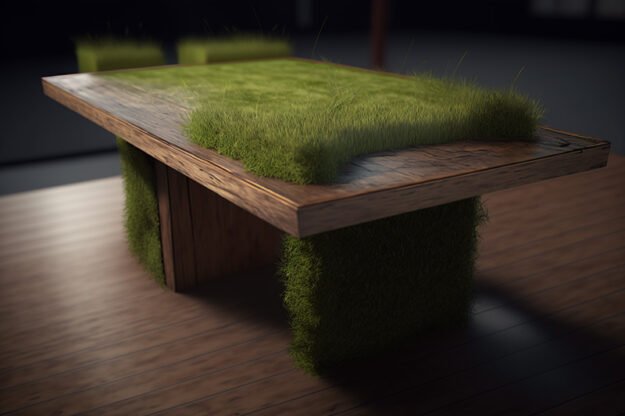 Exquisite Wood Organic Table