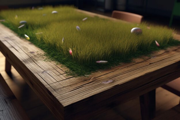Exquisite Wood Organic Table: Nature’s Elegance in Your Living Space