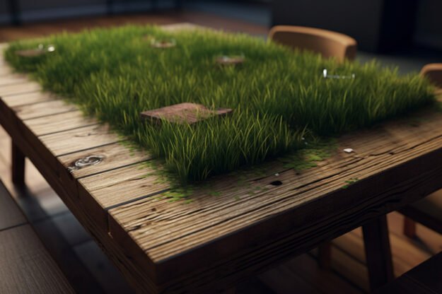 Wood Organic Table - Transform Your Space with Nature's Elegance