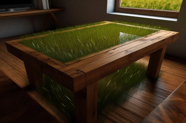 Wood Organic Table