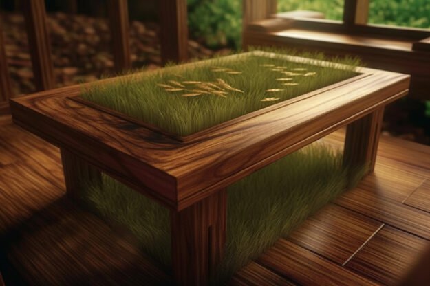 Wood Organic Table