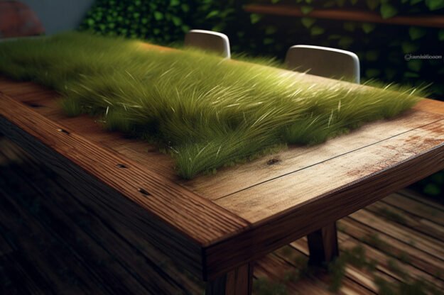 Wood Organic Table