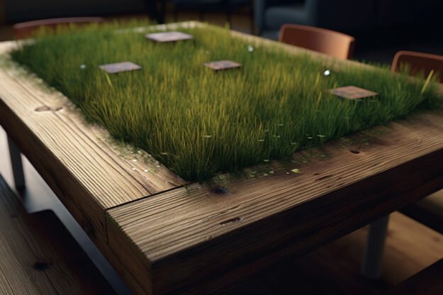 Exquisite Wood Organic Table