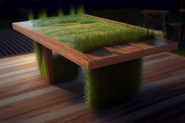 Wood Organic Table