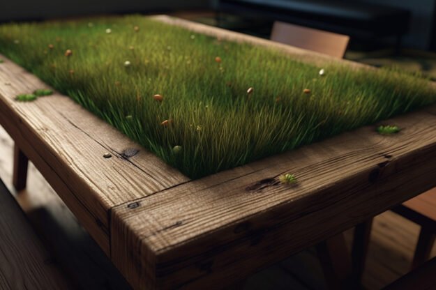 Elevate Your Space with a Stunning Wood Organic Table