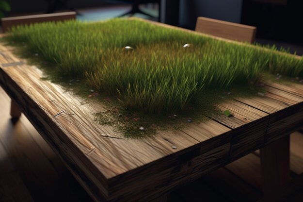 Wood Organic Table