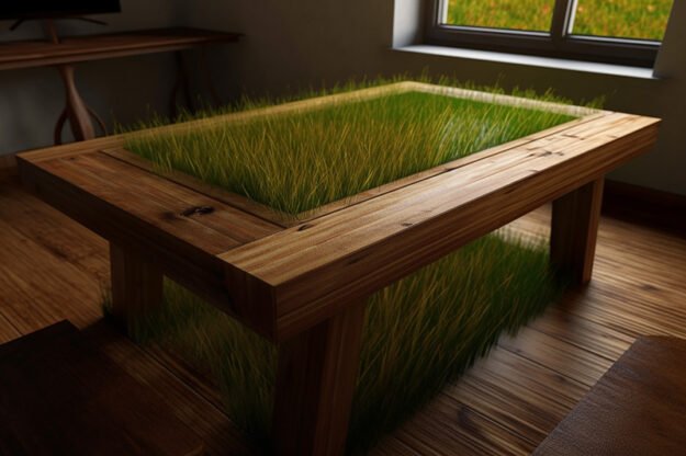 Wood Organic Table
