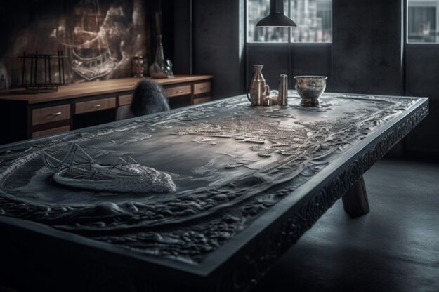 Natural Stone and Wood Table: Transform Your Space with Timeless Elegance