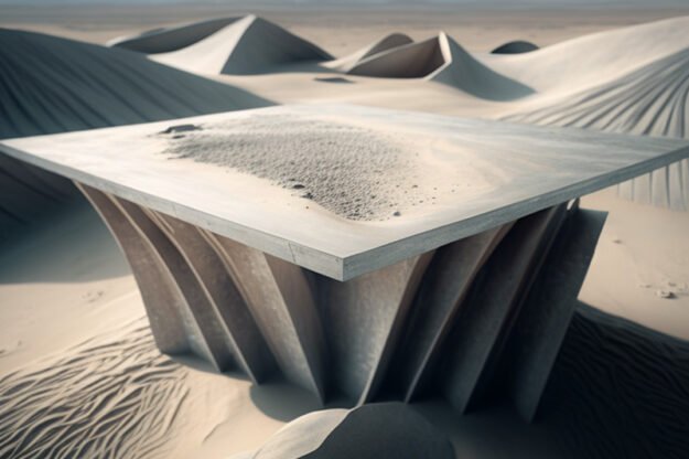 Natural Stone and Wood Table: Elevate Your Living Space!