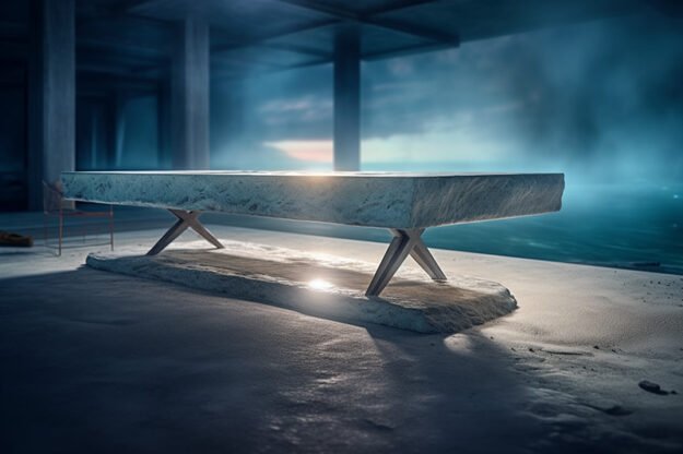 Natural Stone and Wood Table: Transform Your Space with Timeless Elegance