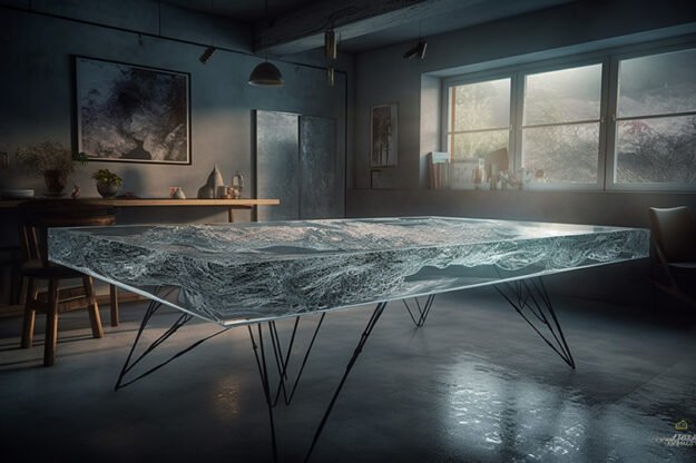 Natural Stone and Wood Table: Elevate Your Space Today!