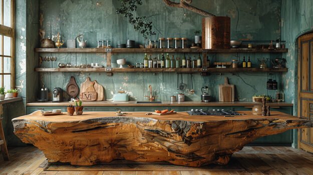 Exquisite Kitchen Table: A Masterpiece of Craftsmanship