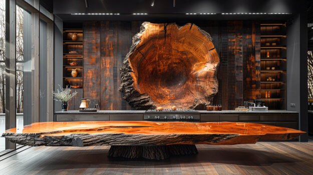 Captivating Kitchen Table with Rustic Elegance