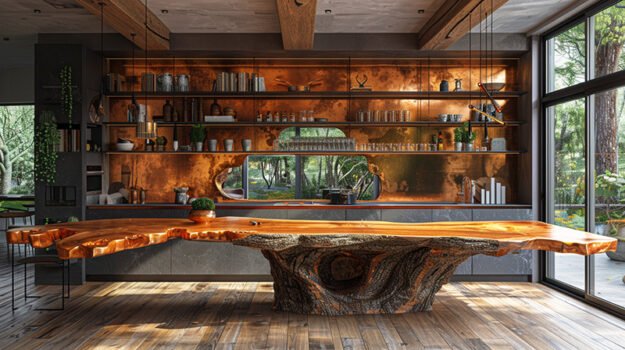 Exquisite Kitchen Table: A Centerpiece for Your Home