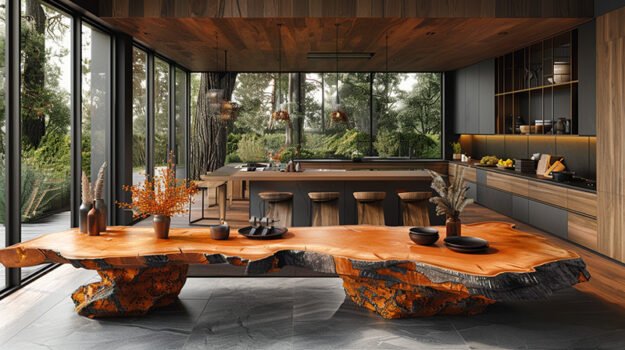 Captivating Kitchen Table: A Statement Piece for Your Home
