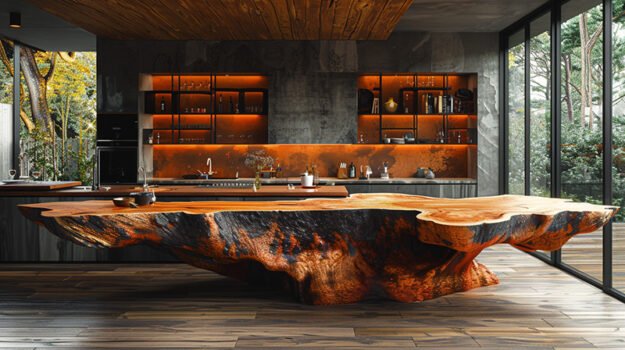 Exquisite Kitchen Table: A Centerpiece of Elegance
