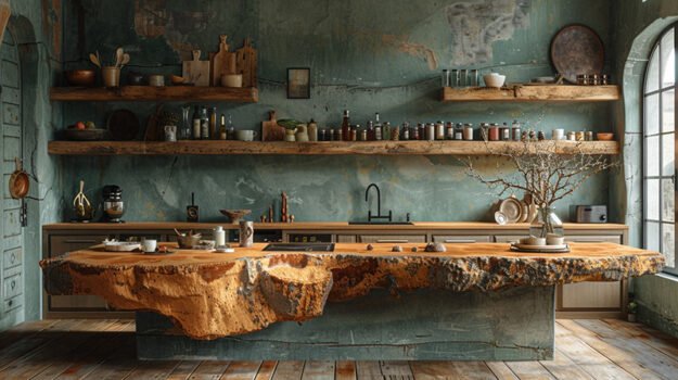 Stunning Kitchen Table: A Centerpiece for Elegant Living