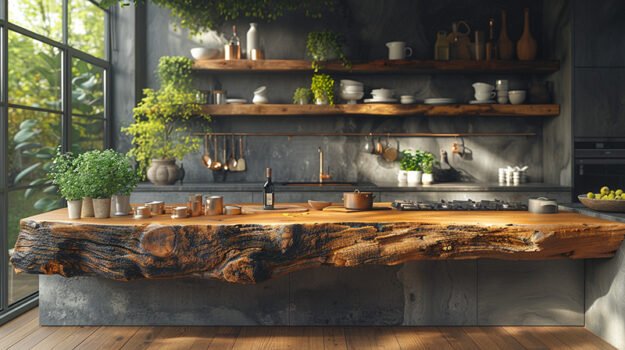 Captivating Kitchen Table with Rustic Charm