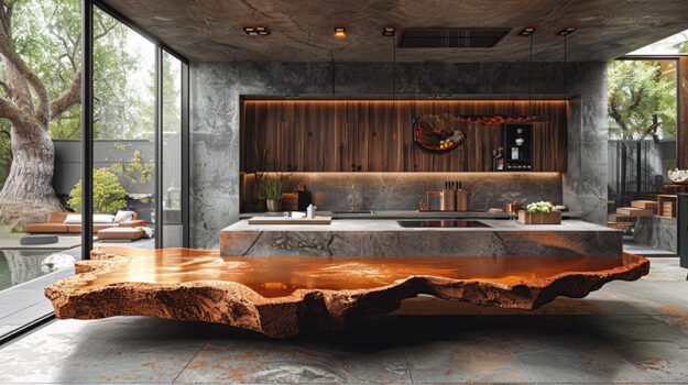 Exquisite Kitchen Table: A Masterpiece of Modern Elegance