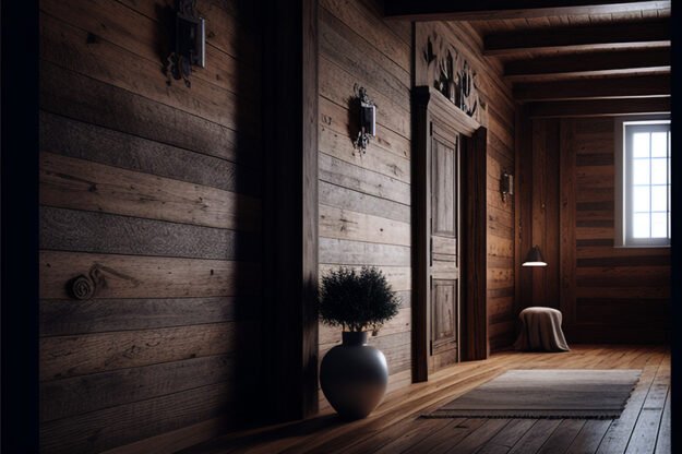 Burned Wood Wall: Elevate Your Space with Timeless Elegance
