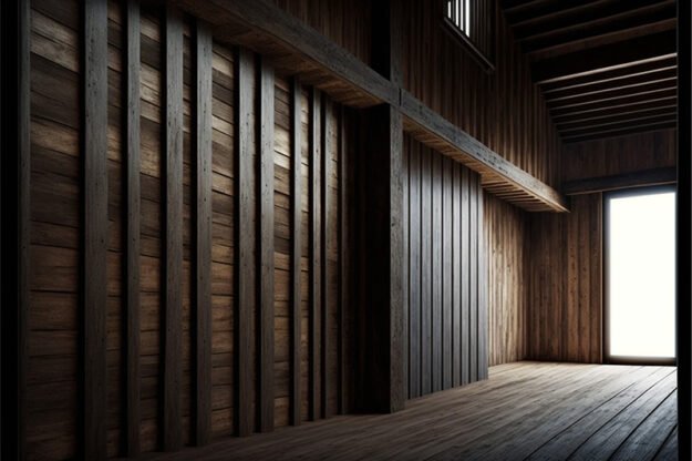Burned Wood Wall: Elevate Your Space with Timeless Elegance