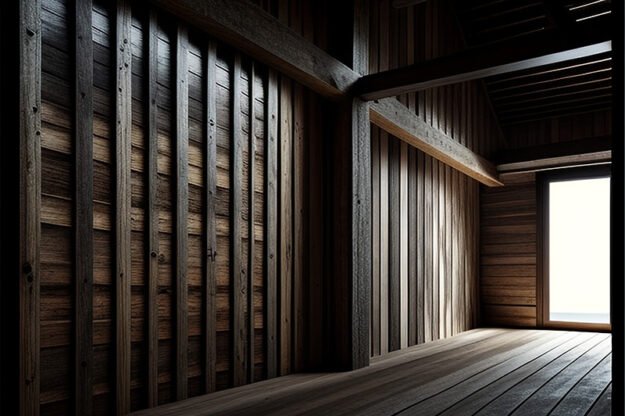 Burned Wood Wall: Elevate Your Space with Timeless Elegance