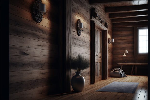 Burned Wood Wall: Elevate Your Space with Timeless Elegance