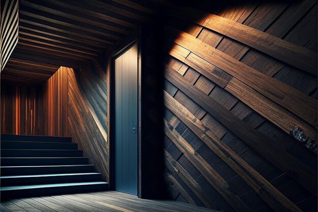 Burned Wood Wall: Elevate Your Space