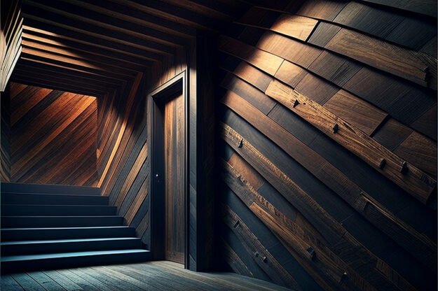 Captivating Burned Wood Wall: Elevate Your Space