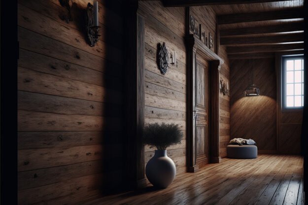 Burned Wood Wall: The Ultimate Statement Piece for Your Home