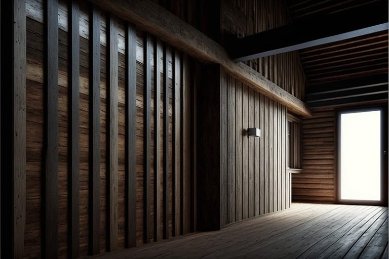 Burned Wood Wall: Elevate Your Space with Timeless Elegance