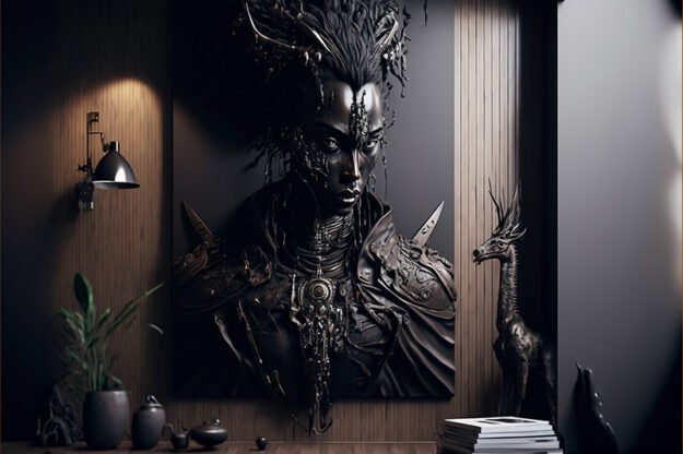 Burned Wood Wall: Elevate Your Space with an Artistic Touch
