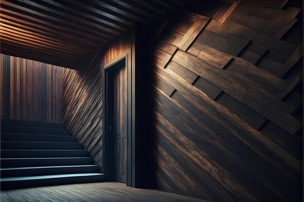 Burned Wood Wall: The Epitome of Rustic Elegance