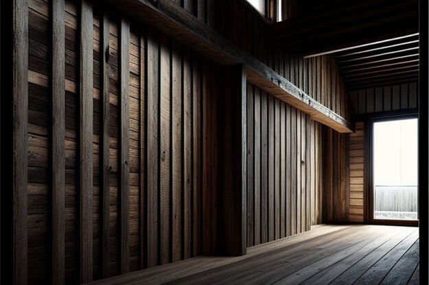 Burned Wood Wall: Elevate Your Space with Timeless Elegance